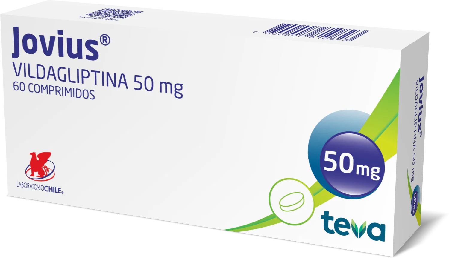 Jovius 50 mg x 60 Comprimidos LAB CHILE